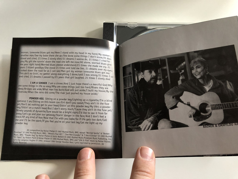  The Inner Flame / AUDIO CD 1997 / Executive Producer: Robert Plant & Howe Gelb / A Tribute to Rainer Ptacek (075678300820