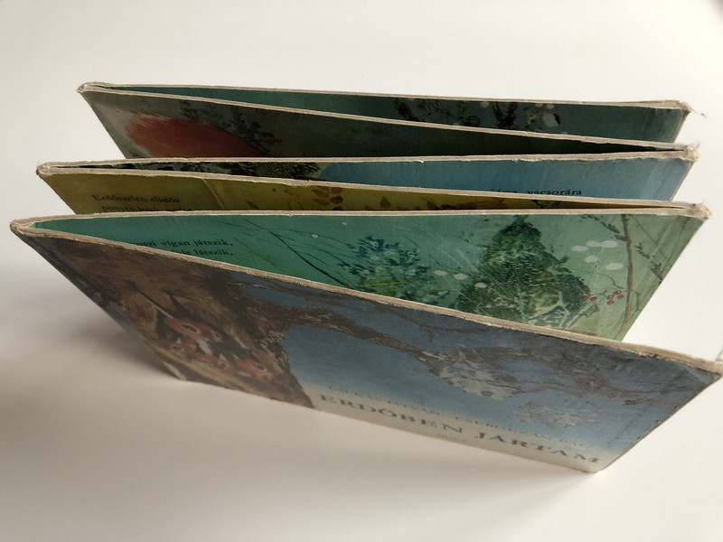 Erdőben Jártam - Csukás István - Csergezán Pál / 3. Kiadás - 3th Edition / HUNGARIAN COLORFUL RHYME BOARD BOOK FOR CHILDREN / SZÍNES LAPOZÓ (9631124088)