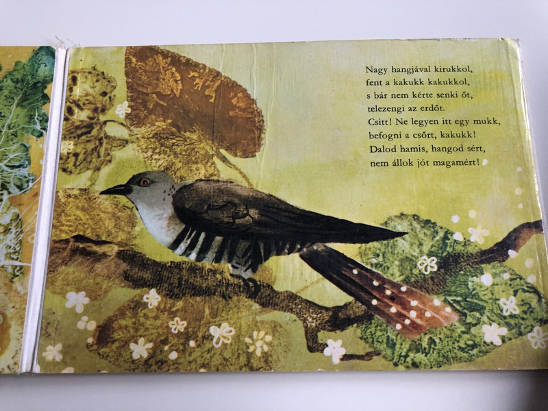 Erdőben Jártam - Csukás István - Csergezán Pál / 3. Kiadás - 3th Edition / HUNGARIAN COLORFUL RHYME BOARD BOOK FOR CHILDREN / SZÍNES LAPOZÓ (9631124088)