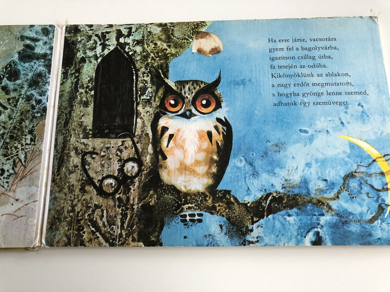 Erdőben Jártam - Csukás István - Csergezán Pál / 3. Kiadás - 3th Edition / HUNGARIAN COLORFUL RHYME BOARD BOOK FOR CHILDREN / SZÍNES LAPOZÓ (9631124088)