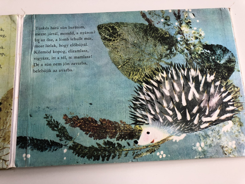 Erdőben Jártam - Csukás István - Csergezán Pál / 3. Kiadás - 3th Edition / HUNGARIAN COLORFUL RHYME BOARD BOOK FOR CHILDREN / SZÍNES LAPOZÓ (9631124088)