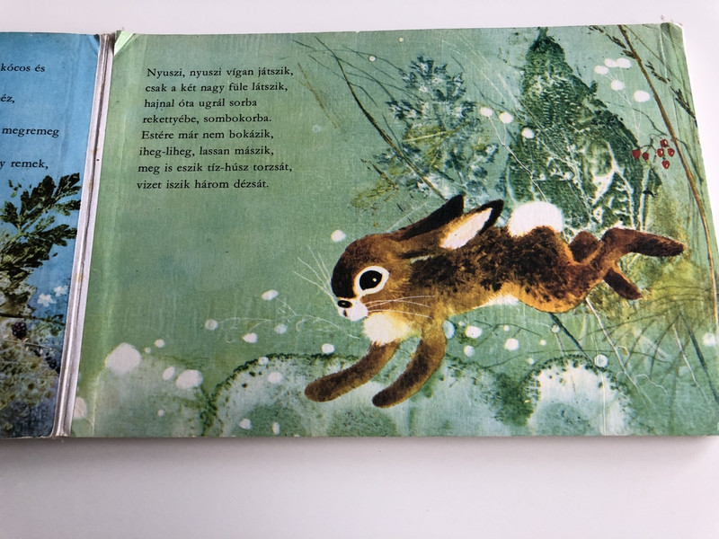 Erdőben Jártam - Csukás István - Csergezán Pál / 3. Kiadás - 3th Edition / HUNGARIAN COLORFUL RHYME BOARD BOOK FOR CHILDREN / SZÍNES LAPOZÓ (9631124088)