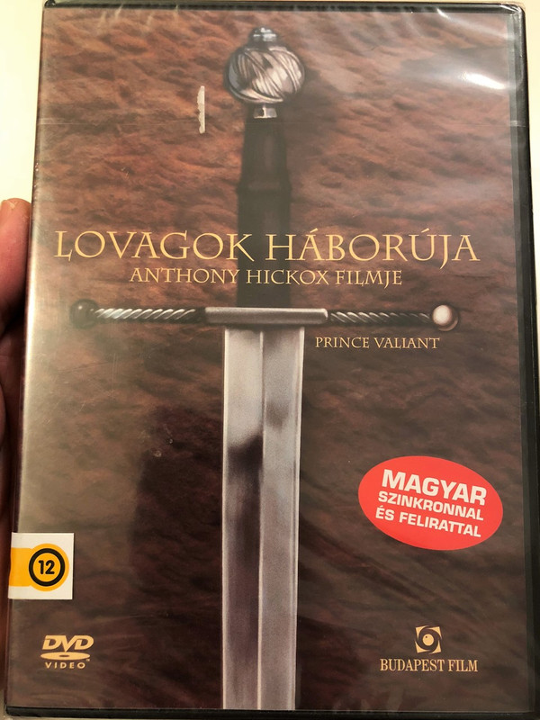 Prince Valiant DVD 1997 Lovagok Háborúja / Directed by Anthony Hickox / Starring: Stephen Moyer, Katherine Heigl, Thomas Kretschmann, Joanna Lumley, Ron Perlman, Edward Fox (5999551920460)