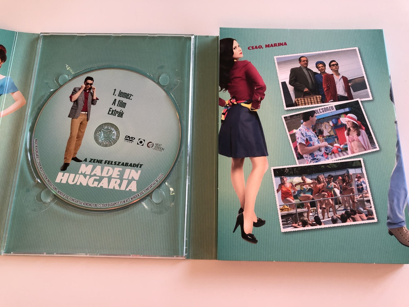 Made in Hungaria DVD 2009 Collector's Limited Edition Disc set / Directed by Gergely Fonyó / Starring: Tamás Szabó Kimmel, Tünde Kiss, Iván Fenyő / 2 DVDs + Audio CD with OST (5999544255555)