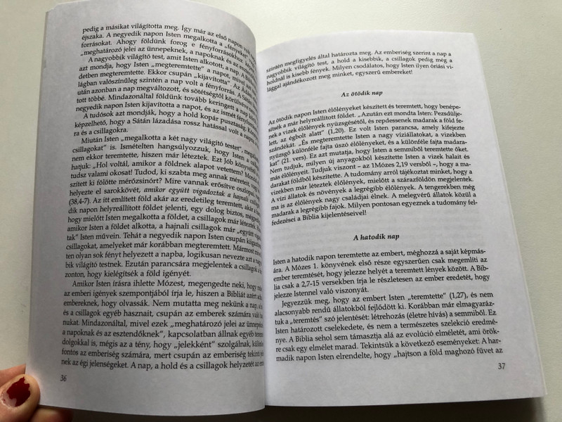 A teremtés titka by Watchman Nee - HUNGARIAN TRANSLATION OF The Mystery of Creation / In this volume, Watchman Nee presents to us a Biblical interpretation of creation to which science attests. (9639434914)