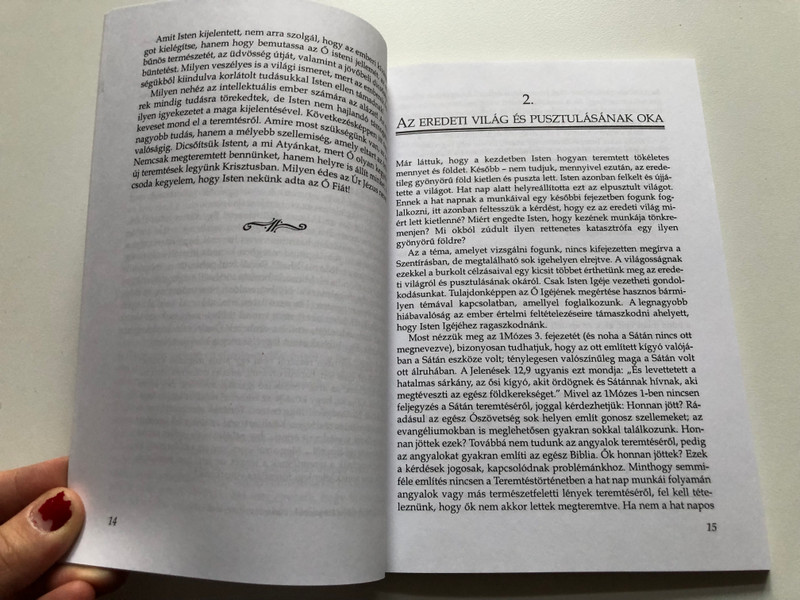 A teremtés titka by Watchman Nee - HUNGARIAN TRANSLATION OF The Mystery of Creation / In this volume, Watchman Nee presents to us a Biblical interpretation of creation to which science attests. (9639434914)