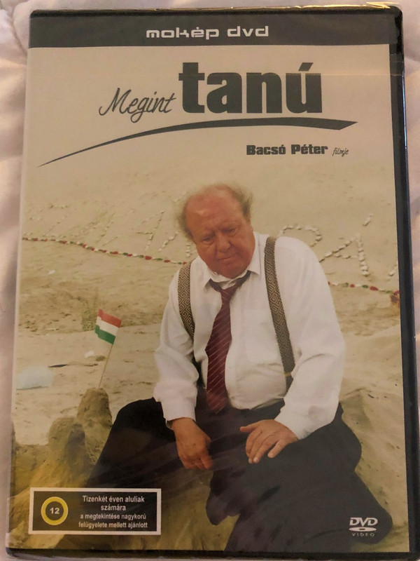 Megint tanú DVD 1994 Directed by Bacsó Péter / Actors: Kállai Ferenc, Cserhalmi György, Szacsvay László, Bodrogi Gyula, Fehér Anna, Lázár Kati, Czintos József, Benkő Gyula (5996357324645)