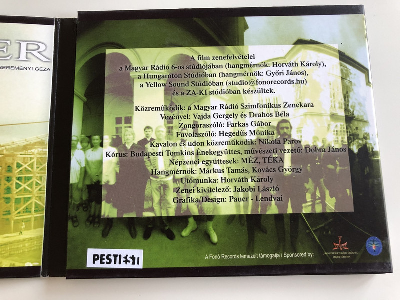 Hídember OST - Original Sound Track from the film Bridge Man / Composed by Másik János / Audio CD 2002 / Fonó Records (5998048520022)