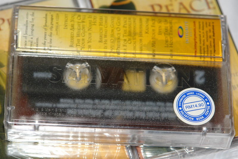 Pray for the Peace of Jerusalem - Healing Worship from the City of David with Paul Wilbur / Integrity Music - Audio Cassette