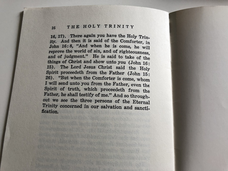 The Holy Trinity by Henry Allen Ironside / A brief but thorough examination of the Holy Trinity / Loizeaux Brothers 1988 / Paperback (9780872133488)