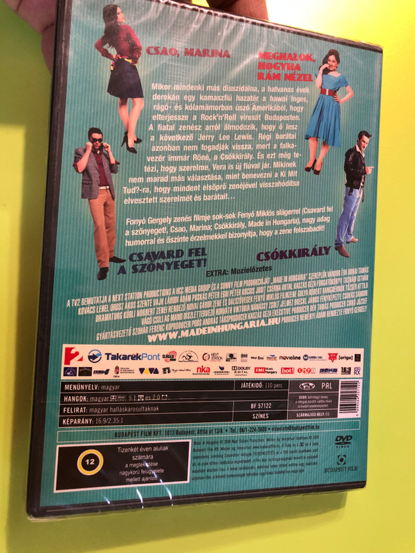 Made in Hungaria DVD 2009 / Directed by Gergely Fonyó / Starring: Tamás Szabó Kimmel, Tünde Kiss, Iván Fenyő (5999544257122)