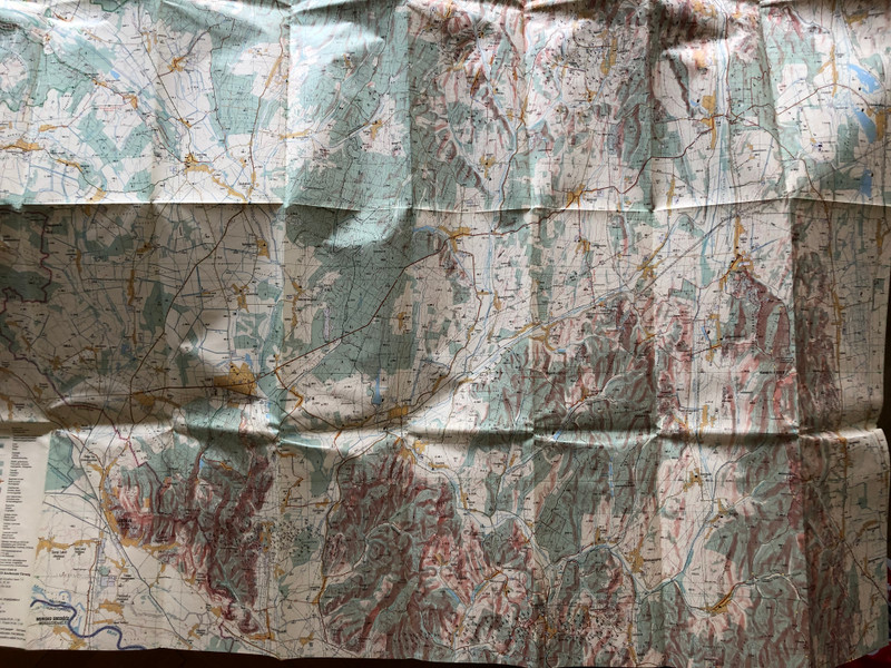 Göcsej szabadidő és turistatérkép / 1 : 50.000 / Tourist and free-time map of the Göcsej region / Hungarian, English and German legend (9789632570273)