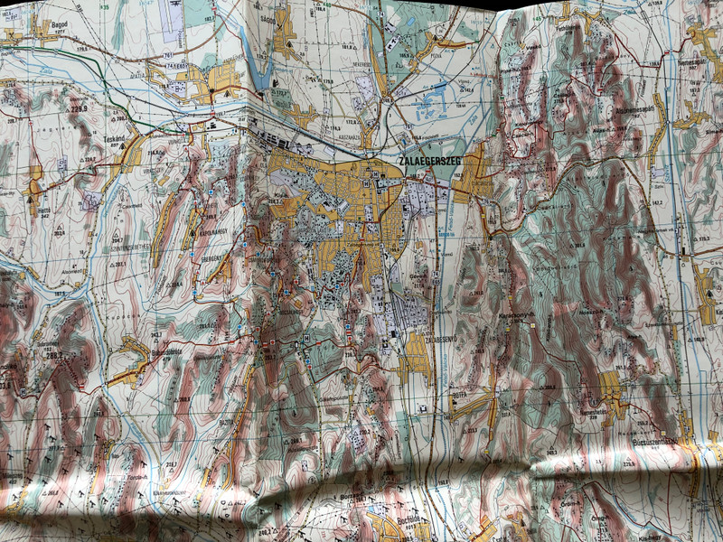 Göcsej szabadidő és turistatérkép / 1 : 50.000 / Tourist and free-time map of the Göcsej region / Hungarian, English and German legend (9789632570273)
