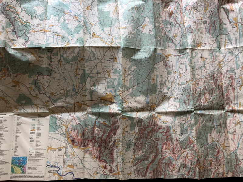 Göcsej szabadidő és turistatérkép / 1 : 50.000 / Tourist and free-time map of the Göcsej region / Hungarian, English and German legend (9789632570273)
