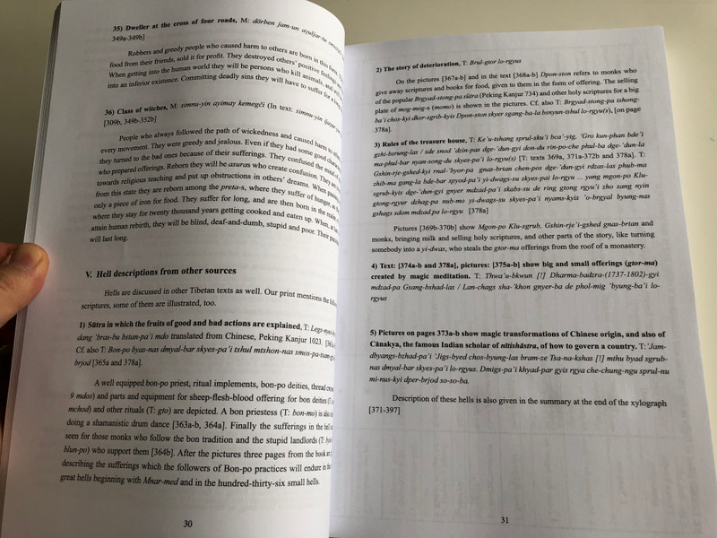 A ​Tibeto-Mongolian Picture-Book of Hell - Volume 5 / Authors: Cebel Vangčug Dorje, Géza Bethlenfalvy, Alice Sárközi