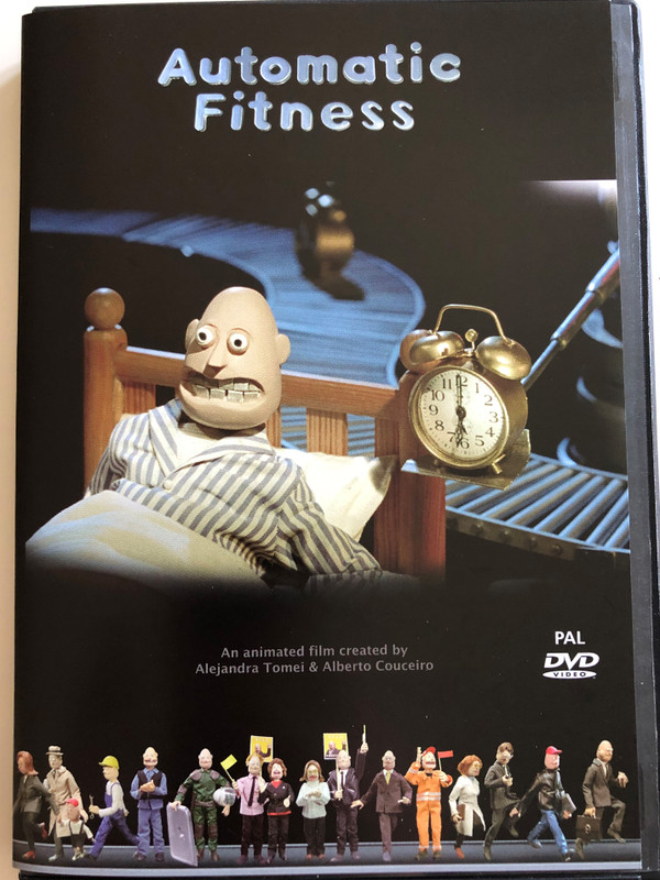 Automatic Fitness DVD 2015 / Created by Alejandra Tomei & Alberto Couceiro / A stop-motion animated movie on the human automatism
