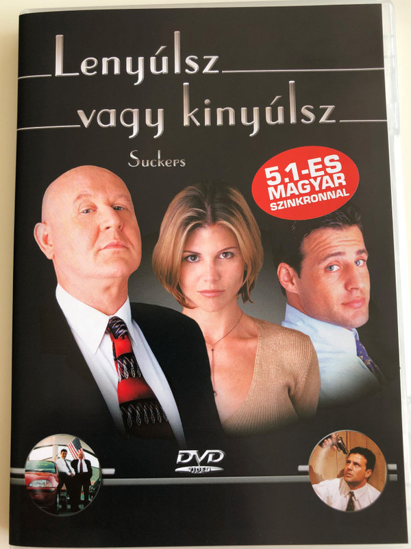 Suckers DVD 1999 Lenyúlsz vagy kinyúlsz / Directed by Roger Nygard / Starring: Joe Yanetty, Jake Johannsen, Daniel Benzali, David Ackert, Utah Blue, Eli Danker (5999553601077)