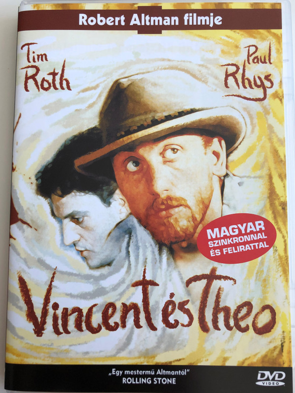 Vincent and Theo DVD 1990 Vincent és Theo / Directed by Robert Altman / Starring: Tim Roth, Paul Rhys (5999881767612)