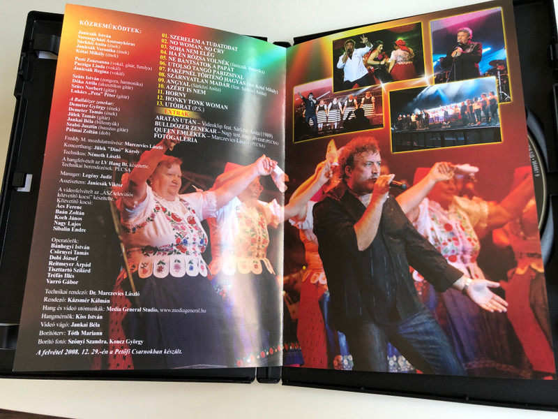 Janicsák István és a Veresegyházi Asszonykórus ‎DVD 2009 / Búcsúkoncert / Recorded in 2008 in Petőfi Hall, Budapest (5099996486191)