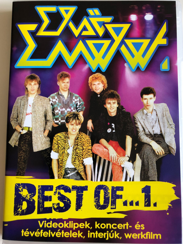 Első Emelet - Best of 1 DVD 2007 / Videoklipek, koncert- és tévéfelvételek, interjúk, werkfim / Clips, Concert and TV recordings, interviews, the making of (5999546019544)