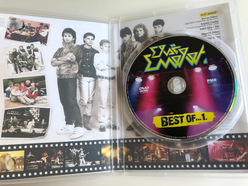Első Emelet - Best of 1 DVD 2007 / Videoklipek, koncert- és tévéfelvételek, interjúk, werkfim / Clips, Concert and TV recordings, interviews, the making of (5999546019544)