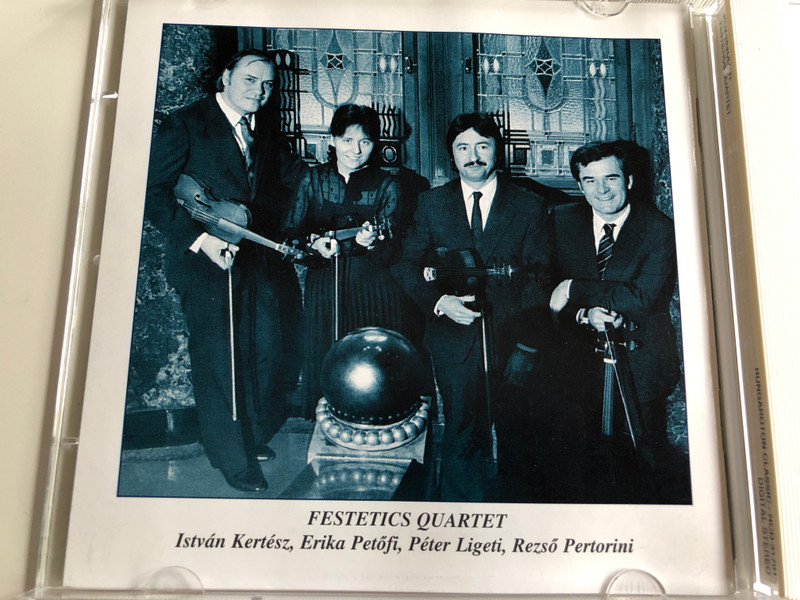 Rózsavölgyi Márk - Ballroom Dances / Festetics Quartet on period instruments / Audio CD 1998 / István Kertész Violin I, Erika Petőfi Violin II, Péter Ligeti Viola, Rezső Perotini cello / Hungaroton / HCD 31781 (5991813178121)