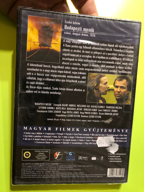 Budapest Tales DVD 1976 Budapesti mesék / Directed by Szabó István / Starring: Mészáros Ági, Maja Komorowska, Franciszek Pieczka, Bálint András, Bánsági Ildikó, Madaras József, Szymon Szurmiej / Hungarian Movies Collection (5999546331189)