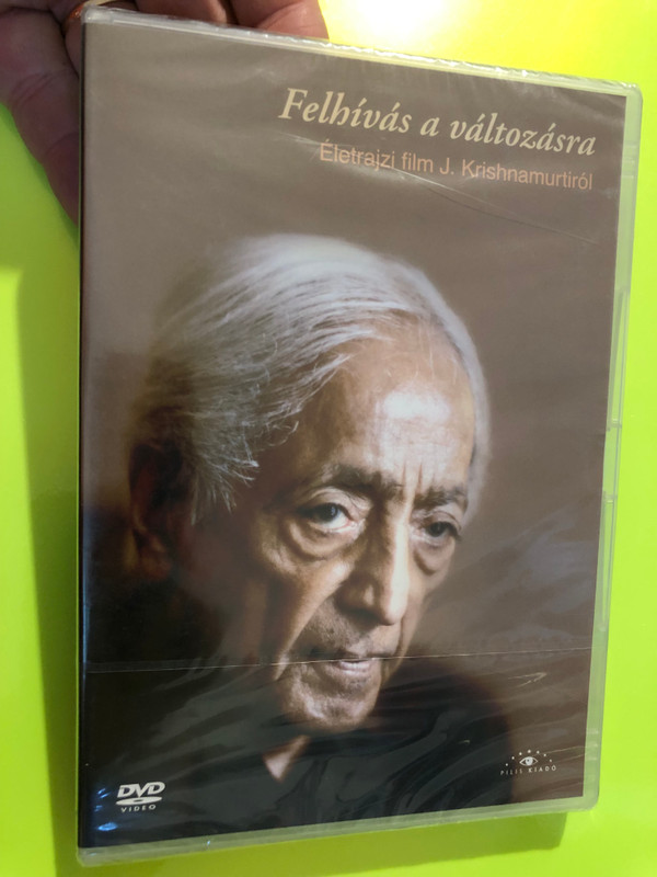 The Challenge of Change DVD 1984 Felhívás a Változásra / Directed by Michael Mendizza / Autobiographical film about J. Krishnamurti (5999883203958)