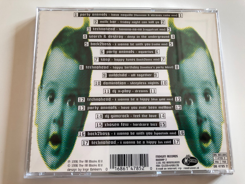 This is the new sound of Popcore / incl: technohead - back2bass - party animals - search&destroy / Audio CD 1996 / Mokum records / DB 4785 2 (016861478520)