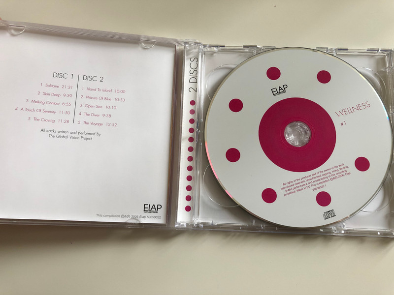 Pure Wellness - 2 discs / The Global Vision Project / Audio CD 2006 / ELAP (5706238330999)
