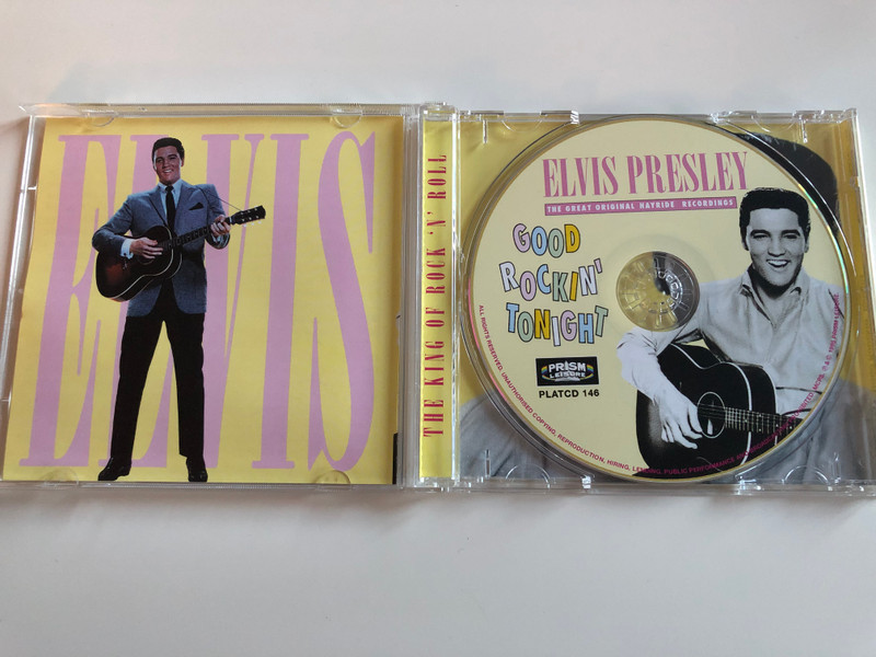 Elvis Presley - Good Rocking' Tonight / The King of Rock 'n' Roll / The Great Original Hayride Recordings / Audio CD 1996 / PLATCD 146 (5014293614627)