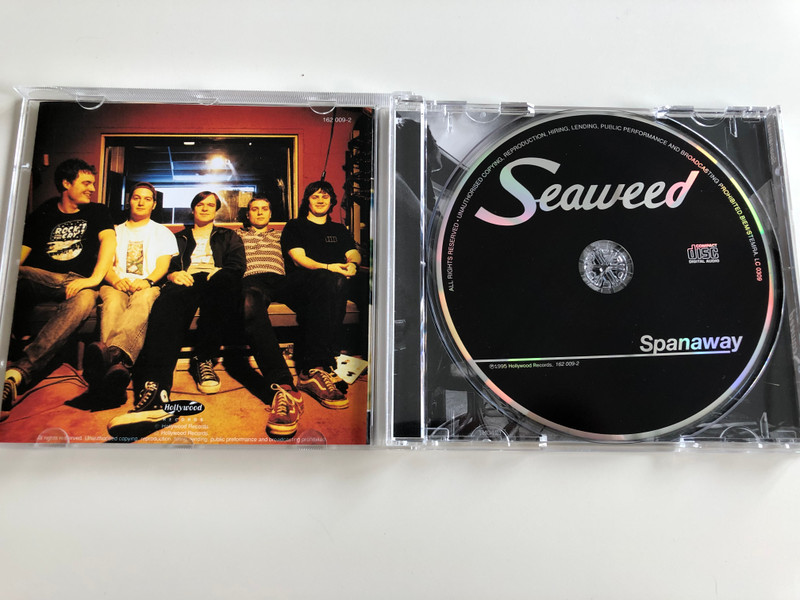 Seaweed - Spanaway / Start with, Common mistake, Defender, Peppy's Bingo Audio CD 1995 / 162009-2 (720616200921)