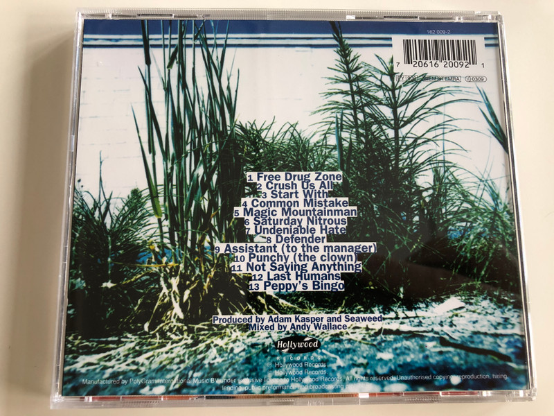 Seaweed - Spanaway / Start with, Common mistake, Defender, Peppy's Bingo Audio CD 1995 / 162009-2 (720616200921)