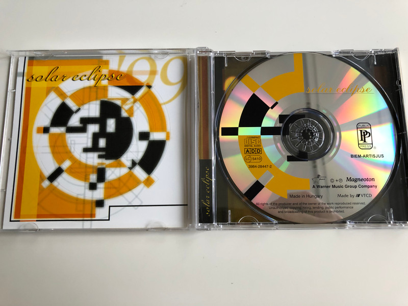 Solar Eclipse - 1999.08.11 / Awakening, Solar Disc, Secret Dream, Harmony / Audio CD 1999 / Magneoton 3984-28447-2 (639842844727)