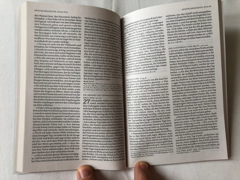 Das Neue Testament - Einheitsübersetzung (2.Auflage) / The New Testament in German language - Unitary translation (2nd edition) / Book introductions, references, notes and maps / Paperback / 2018 KBW (9783460440227)