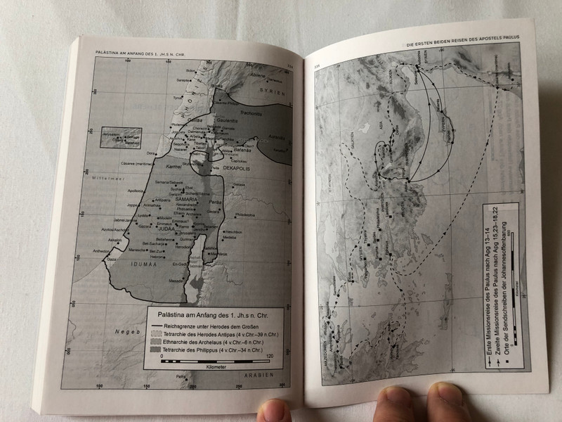 Das Neue Testament - Einheitsübersetzung (2.Auflage) / The New Testament in German language - Unitary translation (2nd edition) / Book introductions, references, notes and maps / Paperback / 2018 KBW (9783460440227)