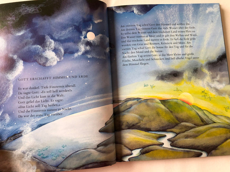 Die Kinderbibel by Barbara Bartos-Höppner, Renate Seelig / German language Children's Bible / Text by: Barbara Bartos-Höppner / Color illustrations by Renate Seelig / arsEdition / Hardcover 2017 (9783845817798)