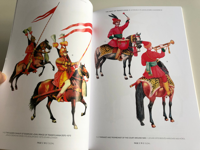 The Army of Transylvania 1559-1690 BY Győző Somogyi / Az Erdélyi Fejedelmség Hadserege 1559-1690 HÁBORÚK MAGYAR / A MILLENIUM IN THE MILITARY - EGY EZREDÉV HADBAN / PAPERBACK 2016 / HM ZRÍNYI (9789633275948)