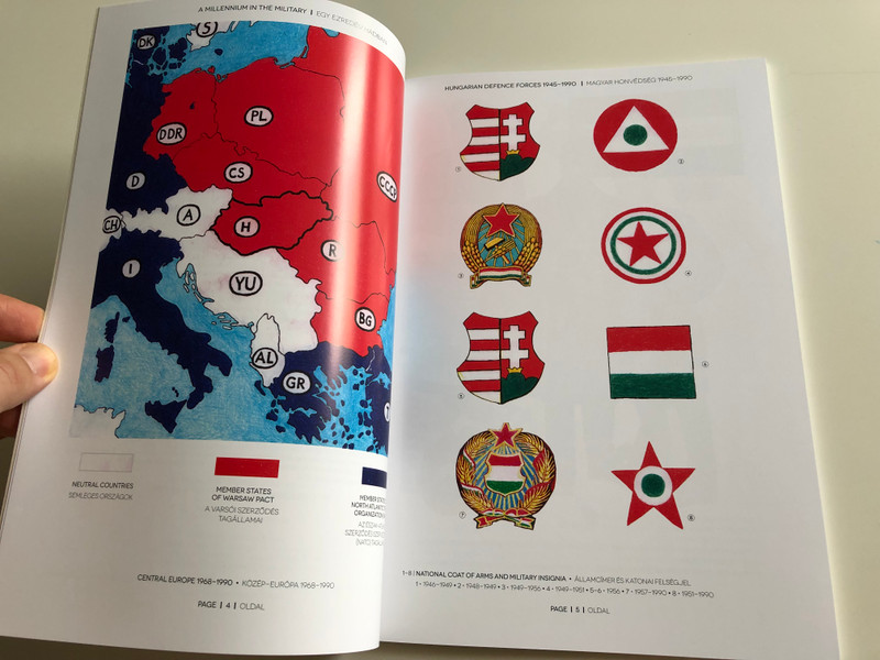 Hungarian Defence Forces 1945 - 1990 by Győző Somogyi / Magyar Honvédség 1945-1990 / A Millennium in The Military - Egy Ezredév Hadban / Paperback 2019 / HM Zrínyi (9789633276990)