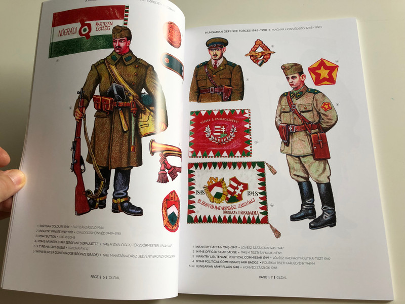Hungarian Defence Forces 1945 - 1990 by Győző Somogyi / Magyar Honvédség 1945-1990 / A Millennium in The Military - Egy Ezredév Hadban / Paperback 2019 / HM Zrínyi (9789633276990)