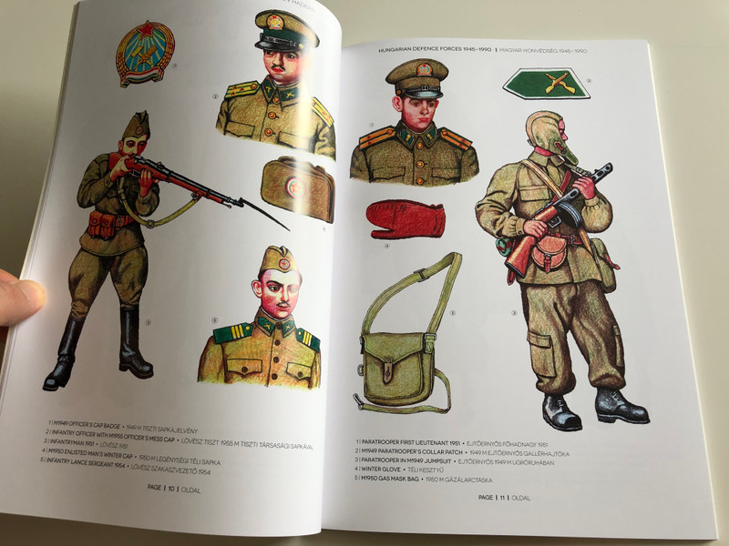 Hungarian Defence Forces 1945 - 1990 by Győző Somogyi / Magyar Honvédség 1945-1990 / A Millennium in The Military - Egy Ezredév Hadban / Paperback 2019 / HM Zrínyi (9789633276990)