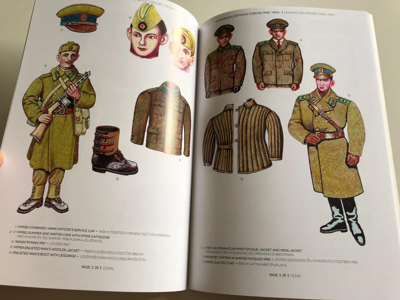 Hungarian Defence Forces 1945 - 1990 by Győző Somogyi / Magyar Honvédség 1945-1990 / A Millennium in The Military - Egy Ezredév Hadban / Paperback 2019 / HM Zrínyi (9789633276990)
