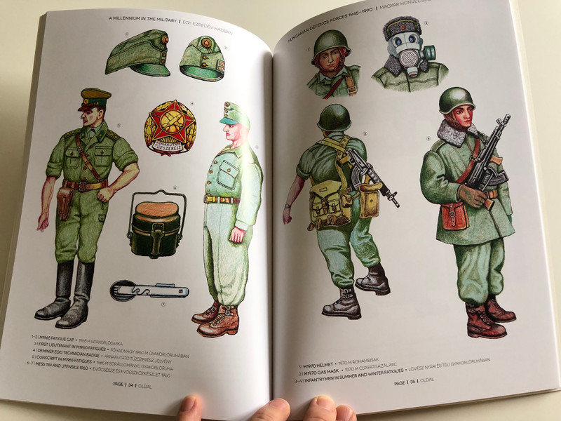 Hungarian Defence Forces 1945 - 1990 by Győző Somogyi / Magyar Honvédség 1945-1990 / A Millennium in The Military - Egy Ezredév Hadban / Paperback 2019 / HM Zrínyi (9789633276990)