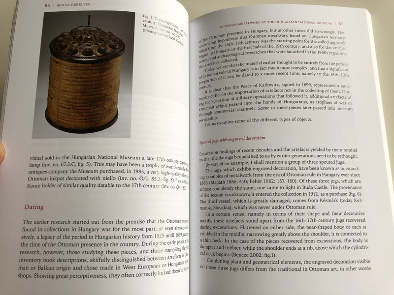 Ottoman Metalwork in the Balkans and in Hungary by Ibolya Gerelyes and Maximilian Hartmuth / Hungarian National Museum / Paperback 2015 (9786155209475)