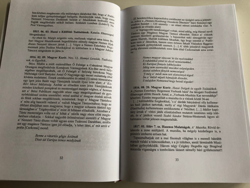 A cigányzenekar múltja 1776-1903 by Sárosi Bálint / Az egykorú sajtó tükrében / The History of the Hungarian Gypsy Orchestra 1776-1903 / Nap Kiadó / Hardcover 2004 (9639402419)