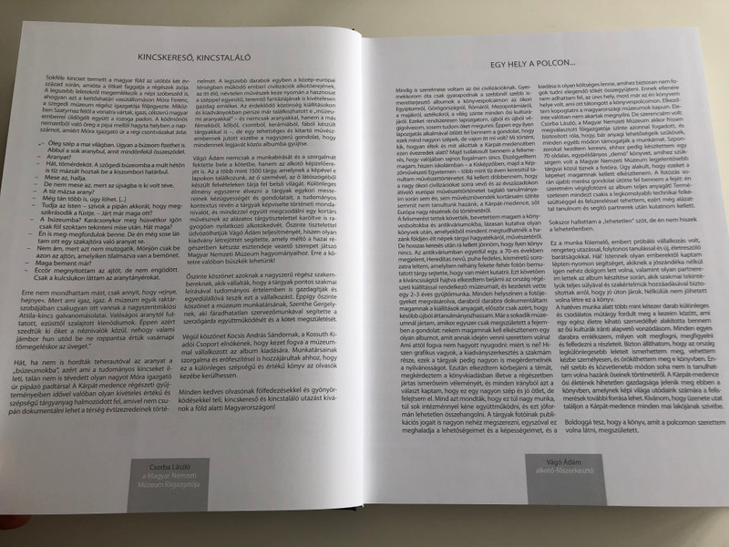 A Kárpát-Medence Ősi Kincsei by Vágó Ádám / A kőkortól a Honfoglalásig / Archeological treasue of the Carpathian Basin / Magyar Nemzeti Múzeum - Kossuth Kiadó / Hardcover 2015 (9789630984263)