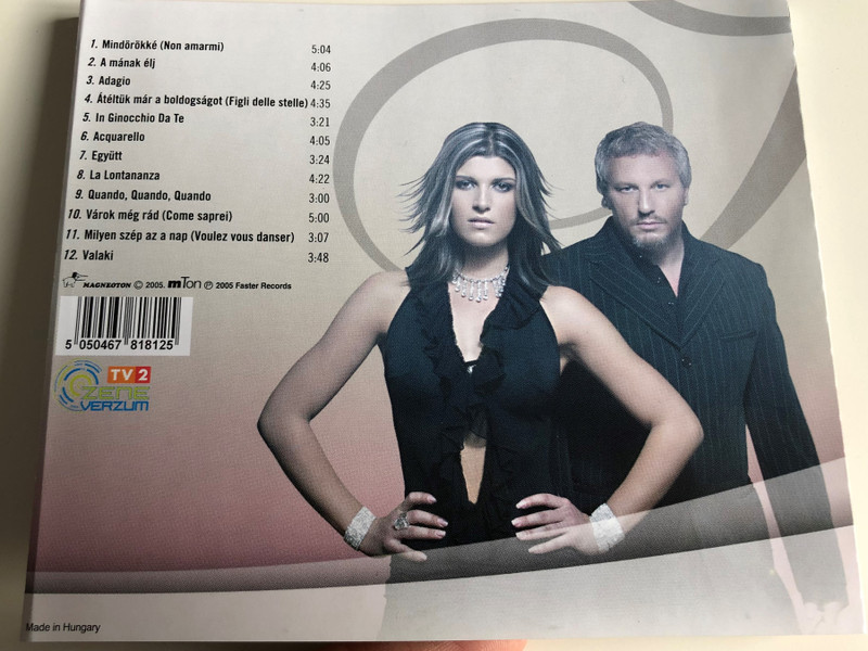 Stefano & Rita - Mindörökké (Non Amarmi) / Adagio, In Ginocchio Da Te. Acquarello, Együtt, Quando, Quando, Quando / Audio CD 2005 / Magneoton (5050467818125)