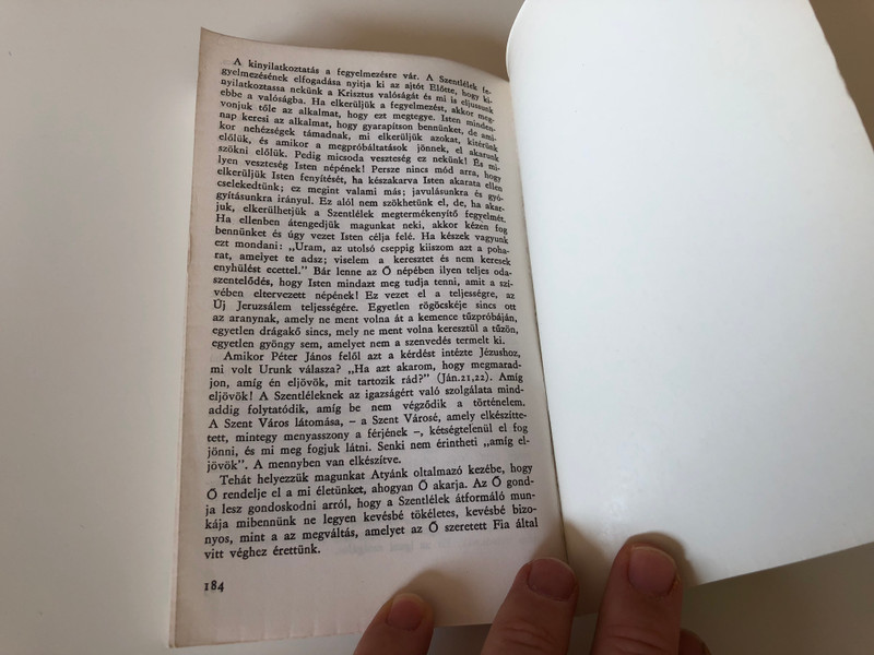 Hát ezzel mi lesz? by Watchman Nee / Hungarian Translation of What Shall This Man do? / Paperback / Published by Ungár Aladár - Tuttlingen