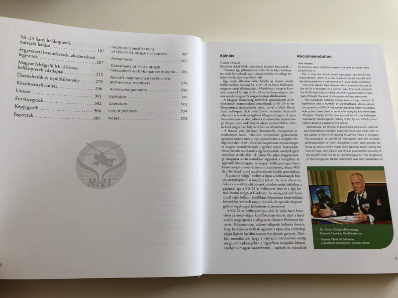Magyar Felségjelű Mi-24 Harci Helikopterek by Brandt Gyula / Mi-24 Attack Helicopters with Hungarian Insignia / English - Hungarian Bilingual edition / HM Zrínyi kiadó 2018 / (9789633277447)