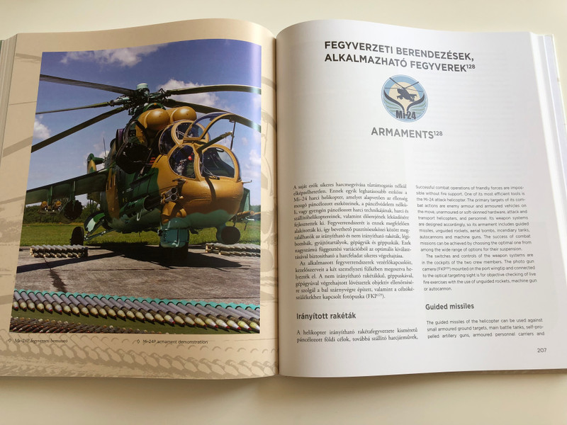 Magyar Felségjelű Mi-24 Harci Helikopterek by Brandt Gyula / Mi-24 Attack Helicopters with Hungarian Insignia / English - Hungarian Bilingual edition / HM Zrínyi kiadó 2018 / (9789633277447)